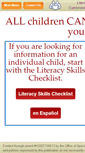 Mobile Screenshot of literacy.nationaldb.org